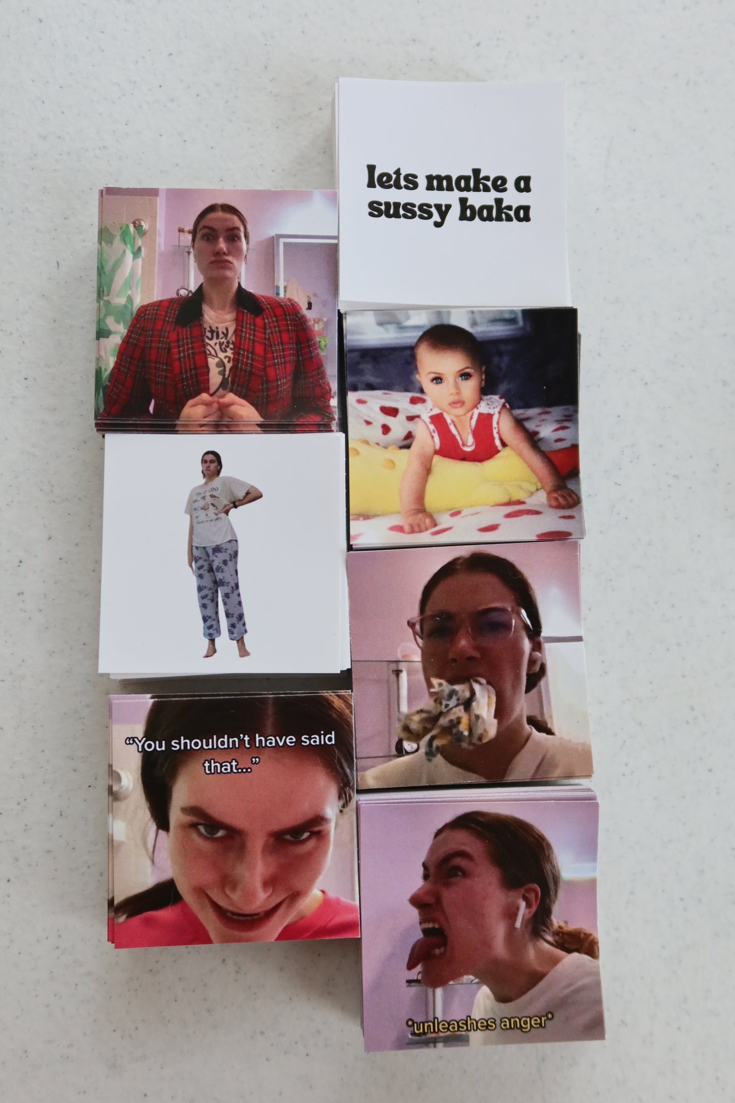 Gracie's Best Moments Sticker Pack- 7 Stickers