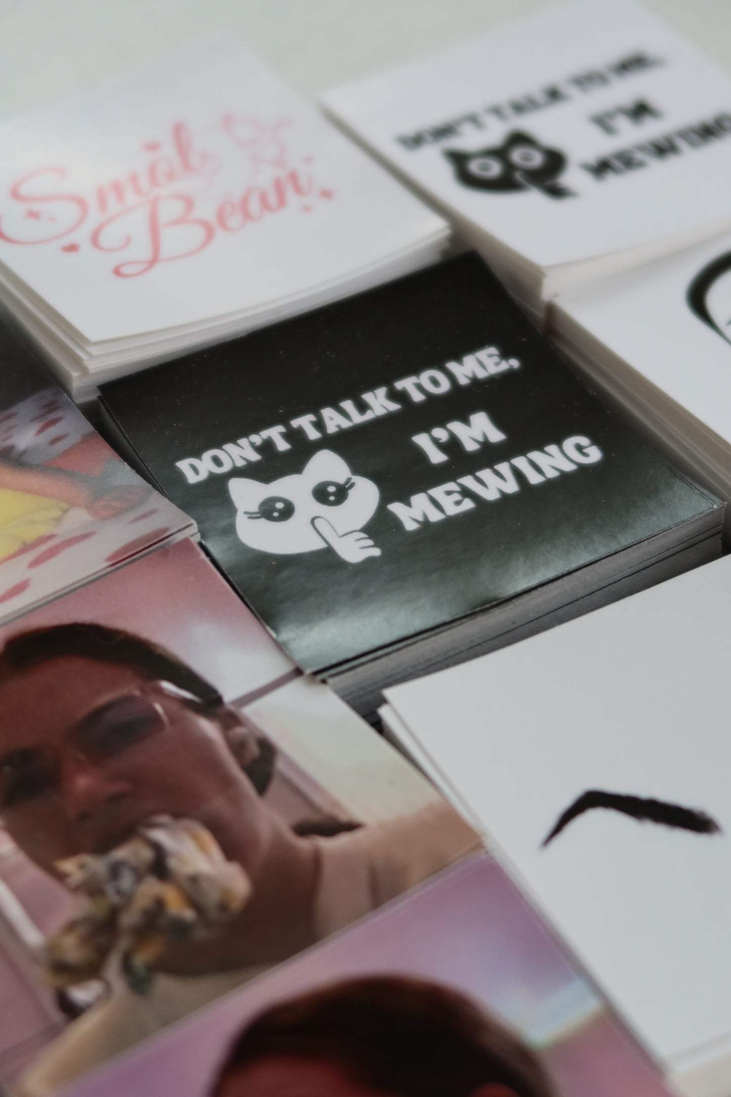 Always Mewing Sticker Pack- 6 Stickers