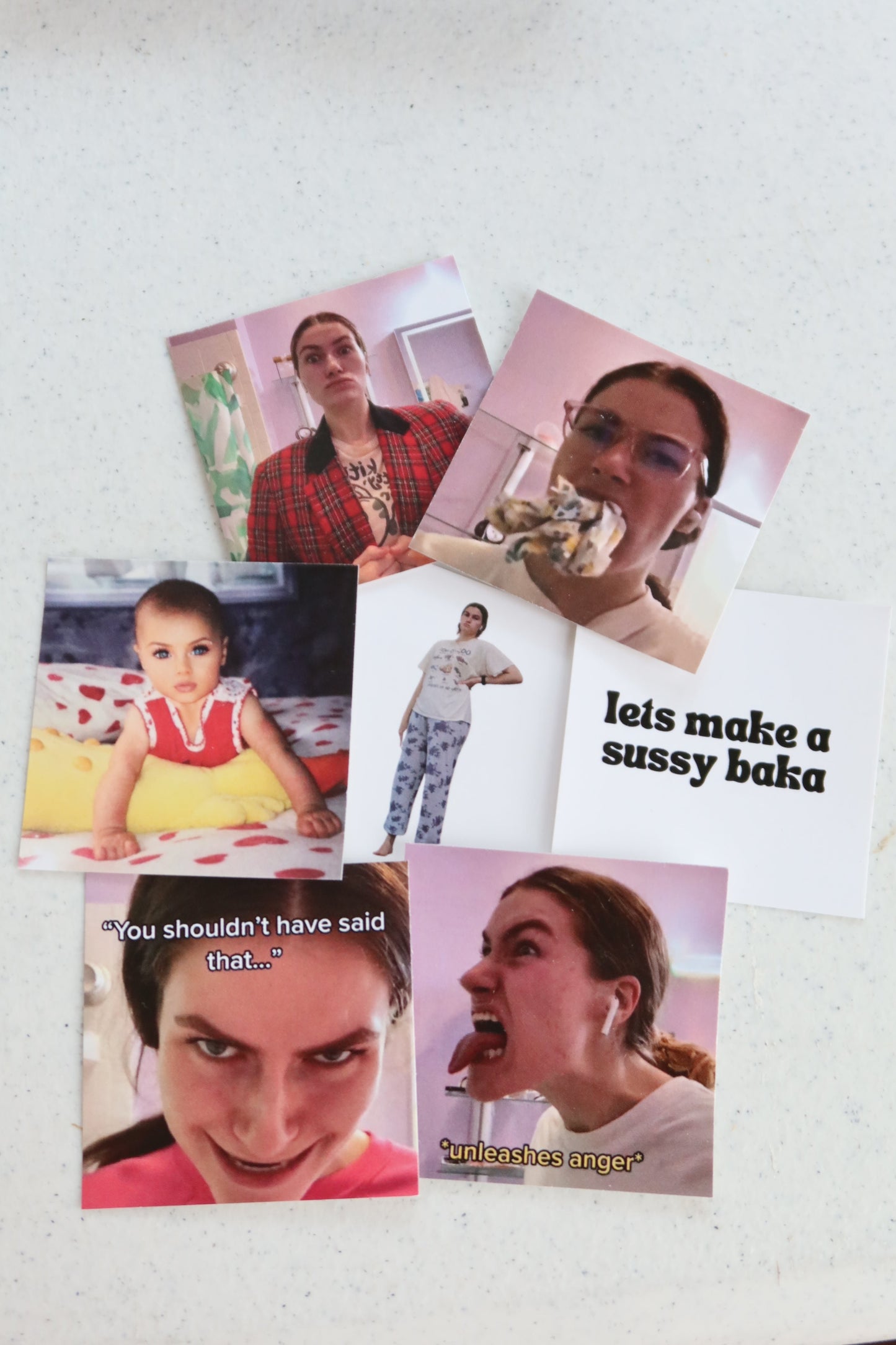 Gracie's Best Moments Sticker Pack- 7 Stickers